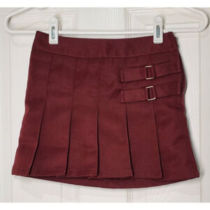 French Toast Girls School Uniform Skort – Burgundy – Size 5 – Built-In Shorts